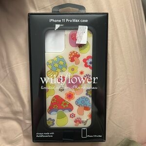 New wildflower mushroom phone case- iPhone 11 Pro Max